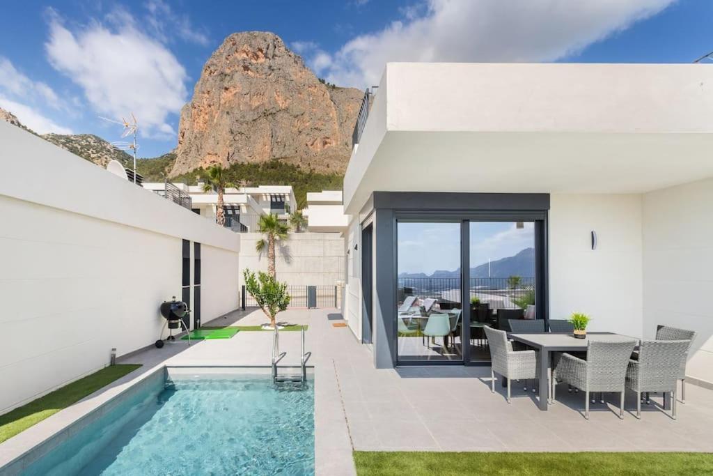Casa Con Piscina Privada Polop Villa Ngoại thất bức ảnh