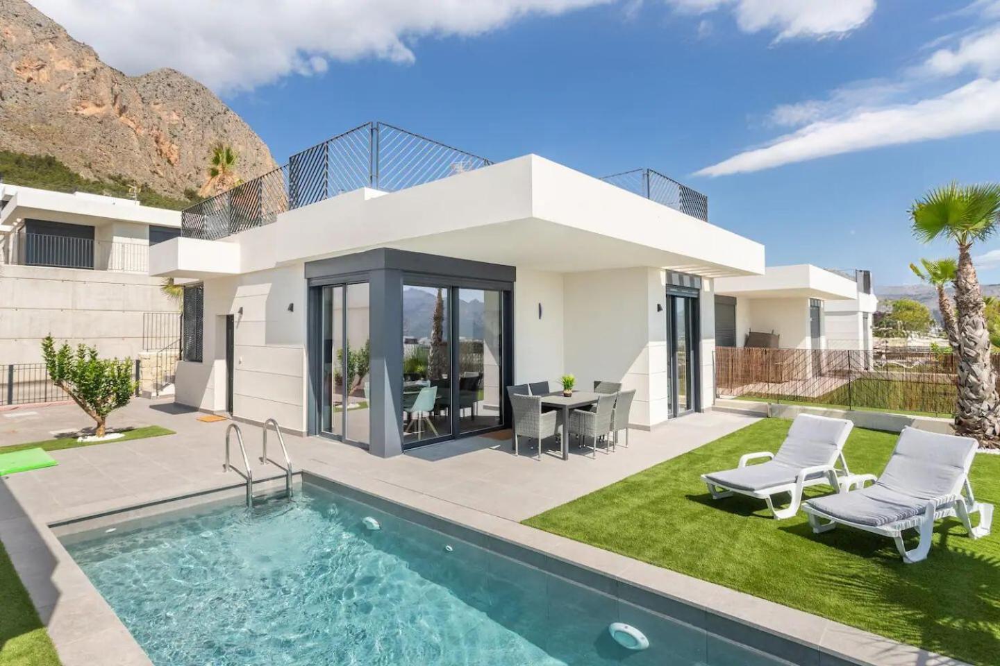 Casa Con Piscina Privada Polop Villa Ngoại thất bức ảnh