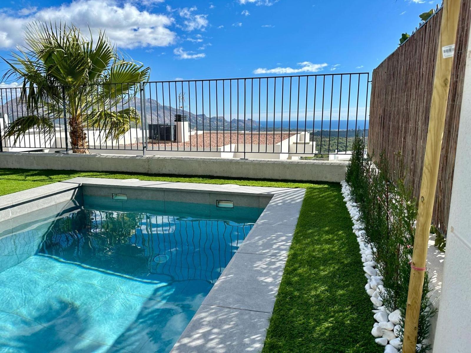 Casa Con Piscina Privada Polop Villa Ngoại thất bức ảnh